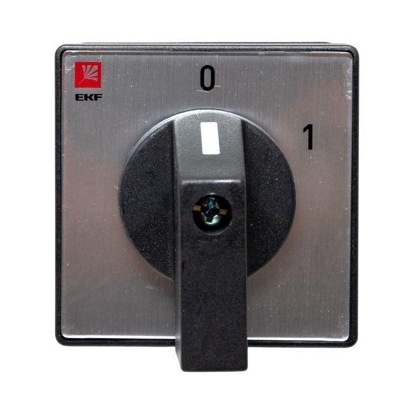  Переключатель кулачковый ПК-1-14 4П 10А "0-1" EKF pk-1-14-10 фото в каталоге от BTSprom.by