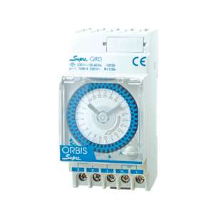 реле времени модульное недельное supra qrs шаг 7дней с рез. orbis ob290332 от BTSprom.by