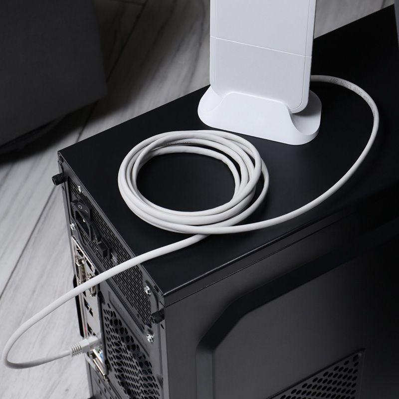  Патч-корд кат.5E UTP неэкранир. LSZH 3м сер. Rexant 18-8006 фото в каталоге от BTSprom.by