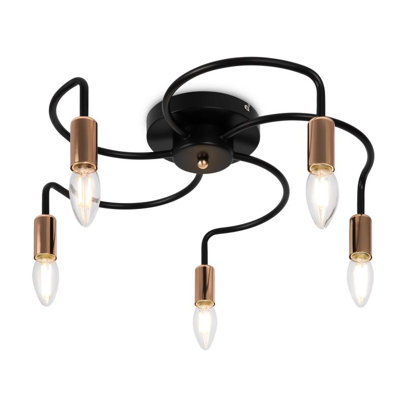  Светильник Matis 40Вт E14х5 IP20 потолочн. Freya FR4010CL-05GB фото в каталоге от BTSprom.by