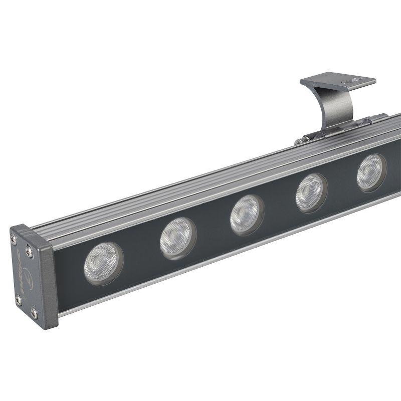 прожектор светодиодный ar-line-1000m-24w-24b rgb (grey 30 deg dmx512) (закрытый) arlight 023624 от BTSprom.by