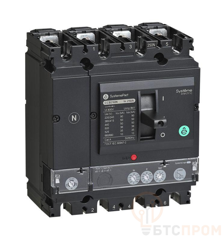 Выключатель автоматический SYSTEMEPACT CCB100 100кА 4P4D S2.2 40А рычаг SE SPC100S04022L4DF фото в каталоге от BTSprom.by  Выключатель автоматический SYSTEMEPACT CCB100 100кА 4P4D S2.2 40А рычаг SE SPC100S04022L4DF фото в каталоге от BTSprom.by