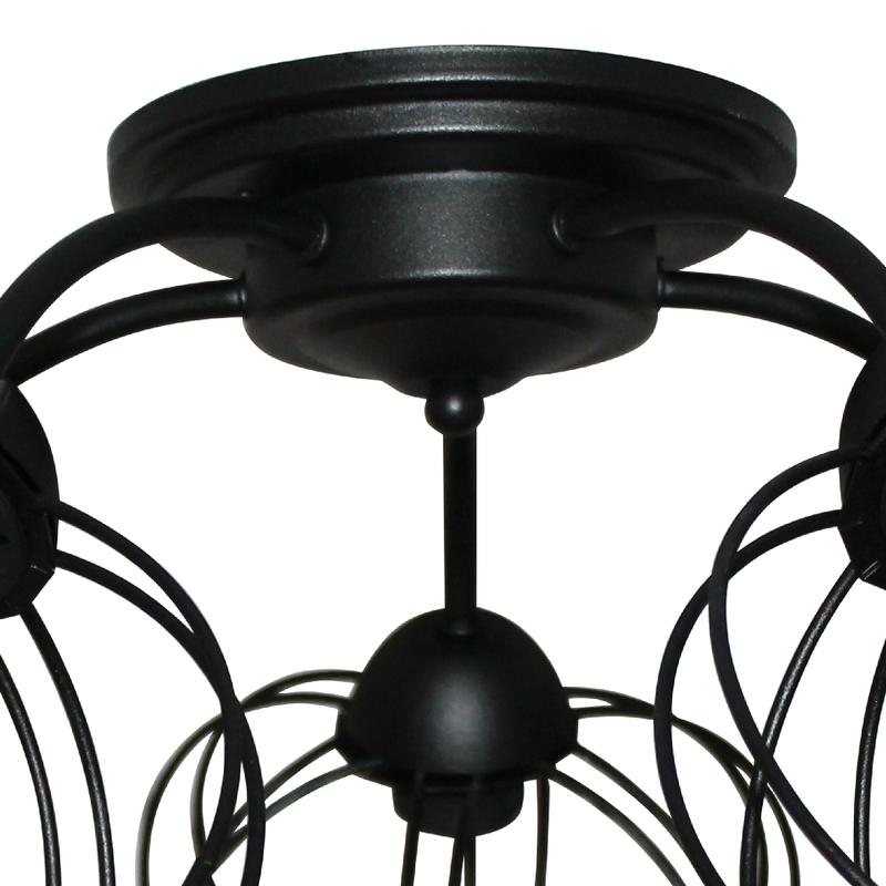  Светильник "Долли" 151 НПБ 01-5х60-138 Е27 ИУ черн. муар Элетех 1005404563 фото в каталоге от BTSprom.by