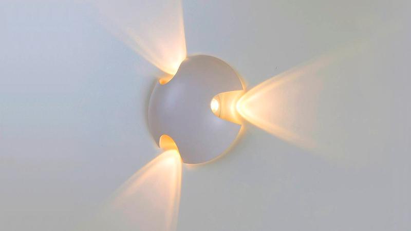 светильник настенный brand lwa0121c-wh-ww3х 3вт 3000к ip54 бел. designled 00-00002801 от BTSprom.by