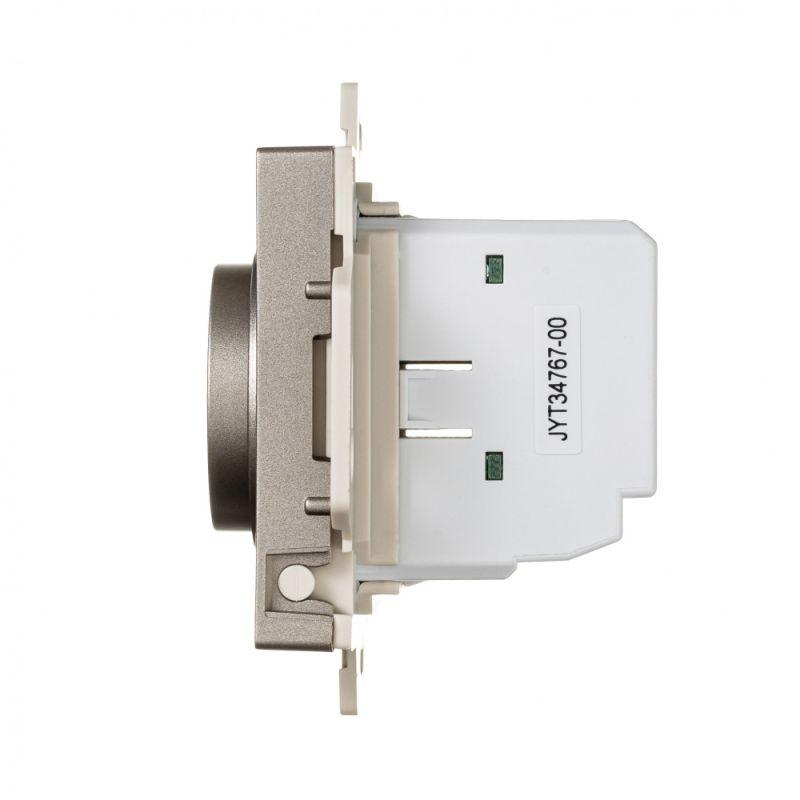  Механизм термостата ATLASDESIGN электрон. теплого пола с датчиком 10А шампань SchE ATN000535 фото в каталоге от BTSprom.by