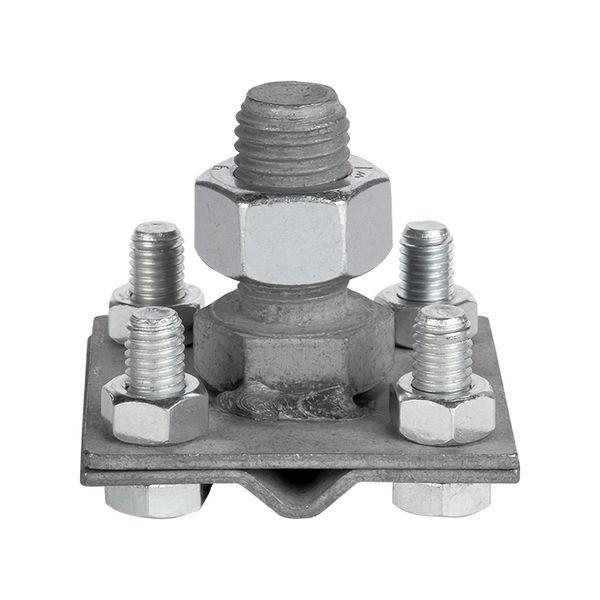  Зажим прута на штыре (пластина 56х56мм) HZ PROxima EKF lp-g6606-e1302 фото в каталоге от BTSprom.by