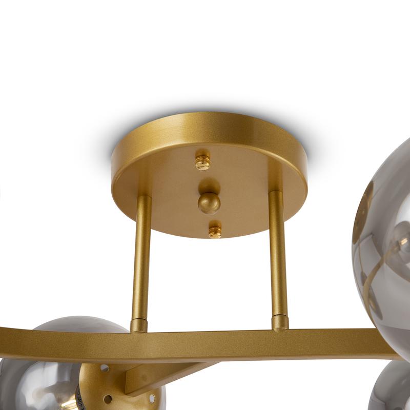  Люстра Bubbles 40Вт E27х7 IP20 Freya FR5162PL-07G фото в каталоге от BTSprom.by