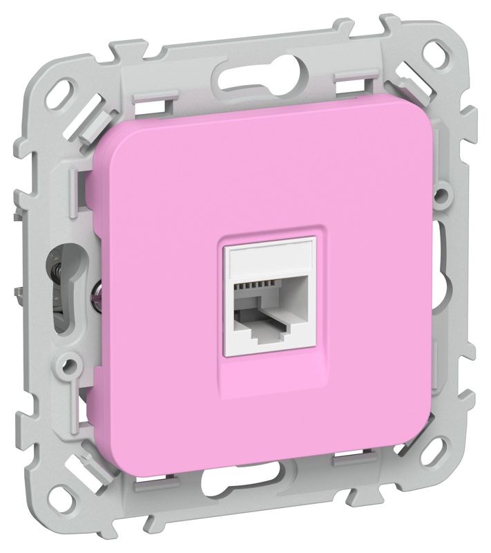 розетка компьютерная сп flite рк6-1-0-флпр rj45 кат.6 utp механизм пурпур. iek fi-k12-2-k99 от BTSprom.by