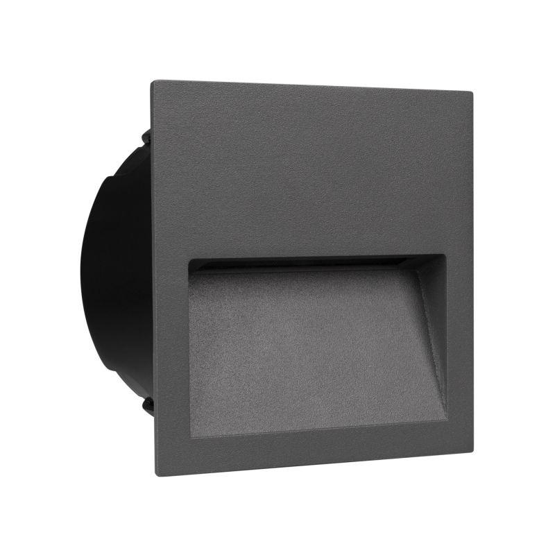 светильник ltd-trail-s115x115-4w warm3000 gr 70deg 230в 4вт 3000к ip65 ландшафтный метал. arlight 029963 от BTSprom.by