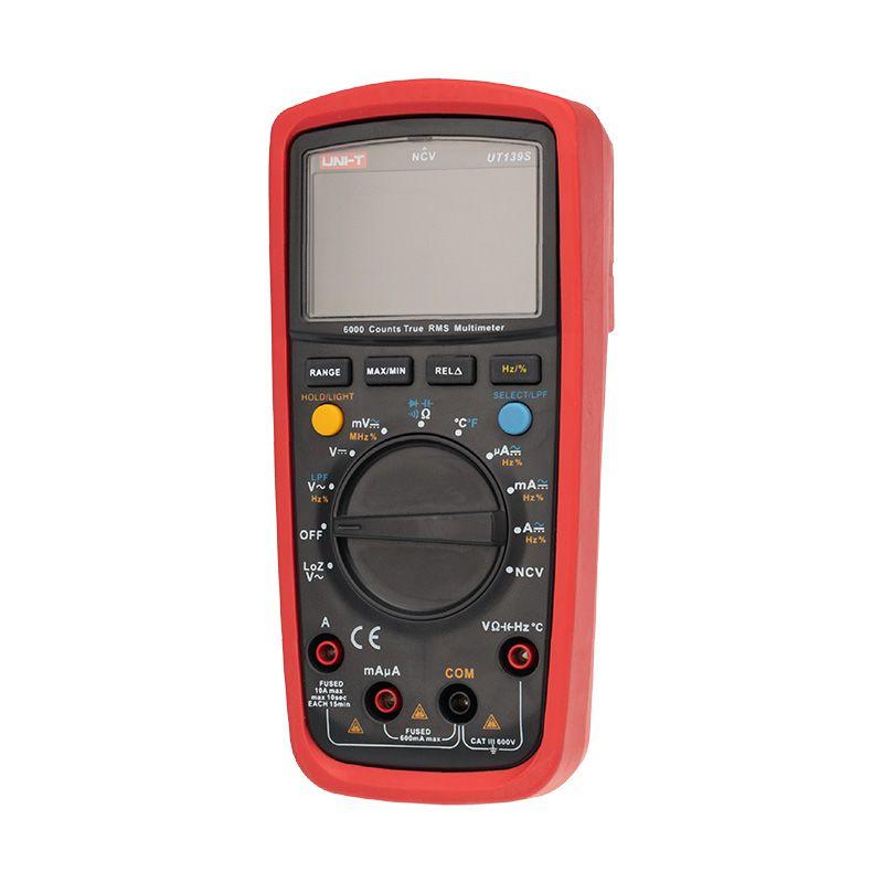  Мультиметр универсальный UT 139S UNI-T 13-1029 фото в каталоге от BTSprom.by