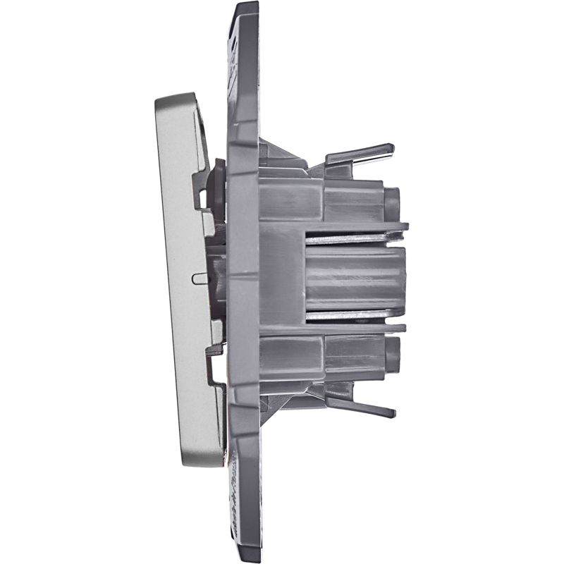  Переключатель 1-кл. Inspiria 10А IP20 250В 10AX механизм алюм. IEK 673652 фото в каталоге от BTSprom.by