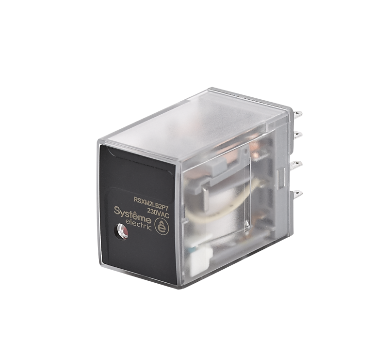 реле 6.5а 2перекл. 230в ac led se rsxm2lb2p7 от BTSprom.by