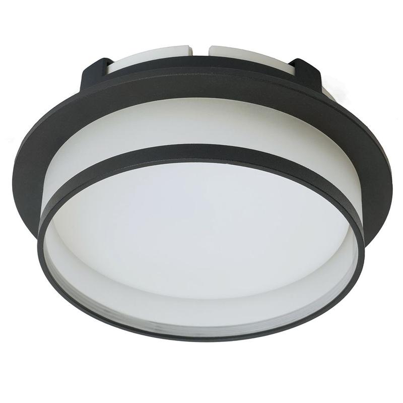 светильник потолочный встраиваемый 25вт 230в gx70 черн. круг без лампы dl700 feron 51094 от BTSprom.by