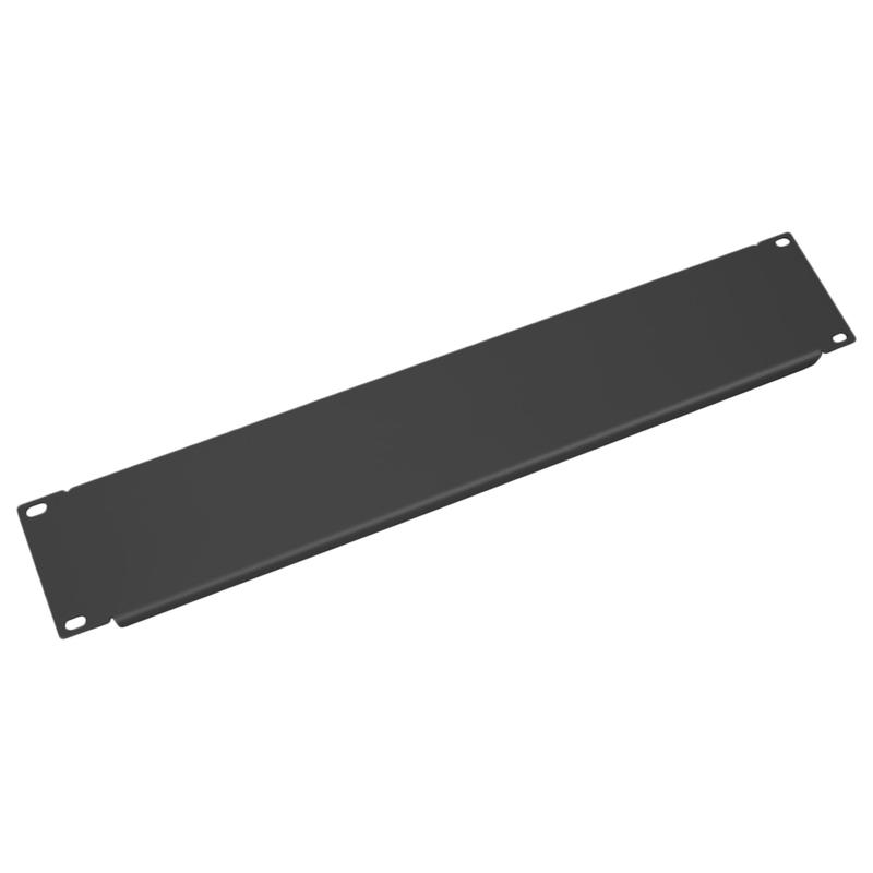 заглушка sh-j019-2u-bk 19дюйм 2u фальш-панель ral 9004 черн. cabeus 8639c от BTSprom.by