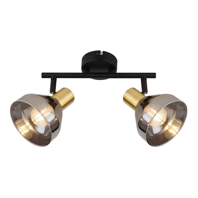 светильник kinge 7036-702 2хe14 40вт спот настенно-потолочный поворотный rivoli б0052875 от BTSprom.by