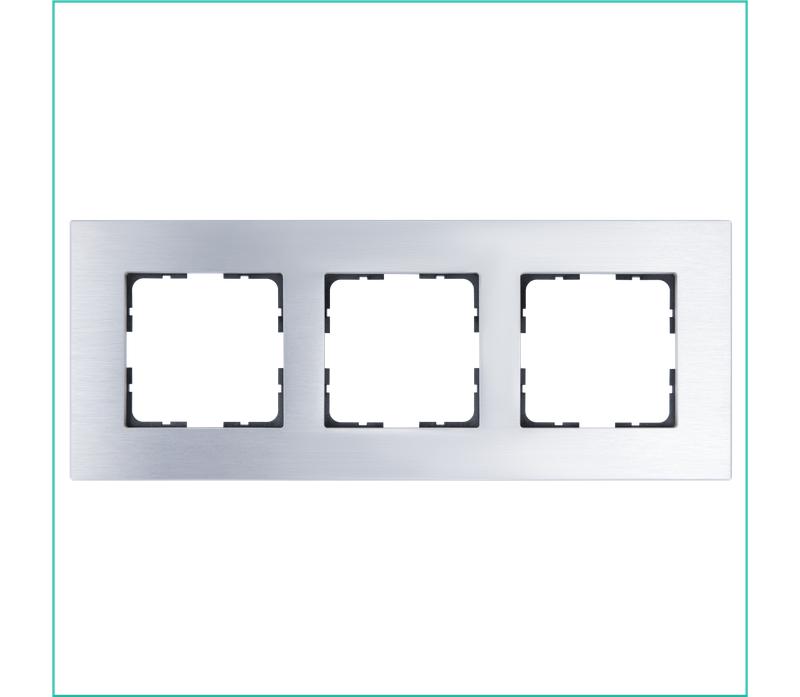 рамка 3-м g-metal метал. алюм. alum jasmart g1003as от BTSprom.by