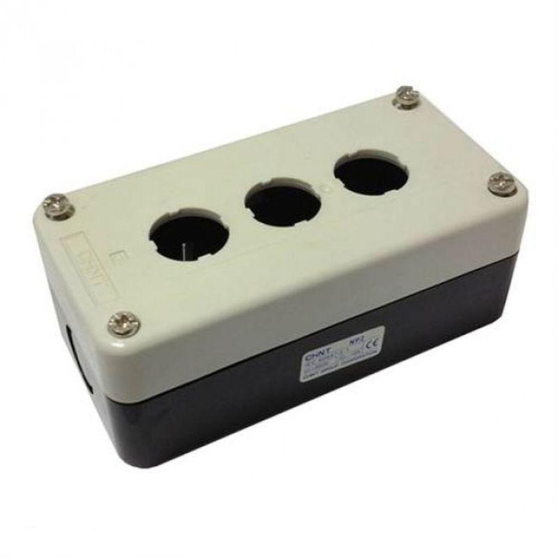 корпус для кнопок np2 3 места np2-b03 chint 574886 от BTSprom.by