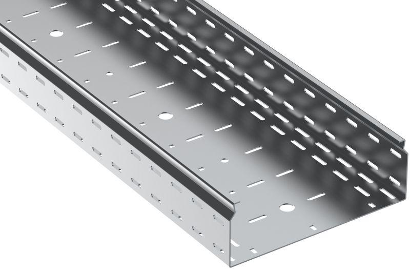 Лоток листовой перфорир. 100х300 L2500 сталь 2.0мм ESCA 7 IEK CLP10-100-300-200-D25 от BTSprom.by