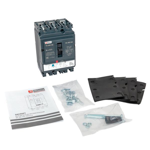  Выключатель автоматический 3п 160/50А 36кА ВА-99C Compact NS PROxima EKF mccb99C-160-50 фото в каталоге от BTSprom.by