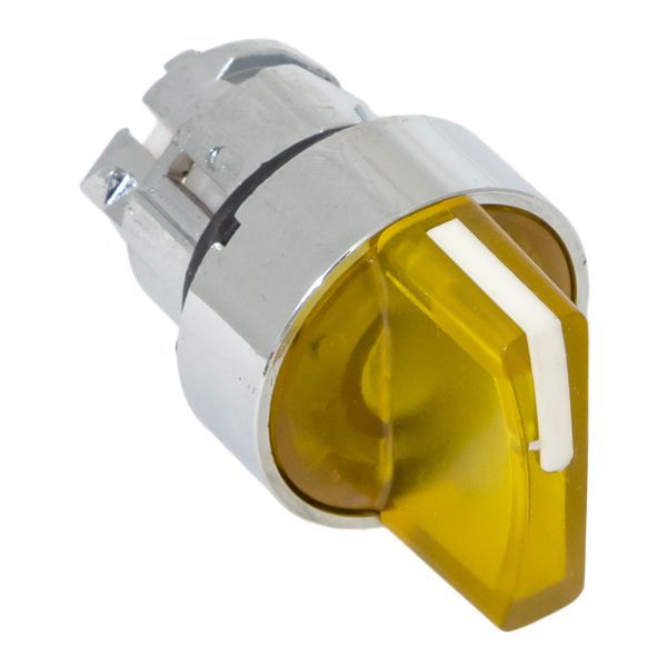  Механизм переключателя исполнительный ХB4 желт. на 2 положения возвратный без фиксации с подсветкой с короткой ручкой PROxima EKF XB4BD2L-Y фото в каталоге от BTSprom.by