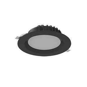 светильник светодиодный dl-01 190х70 16вт tunable white (2700-5700к) ip54/20 круглый встраив. ral9005 черн. муар диммер dali varton v1-r0-90083-10d01-44016tw от BTSprom.by