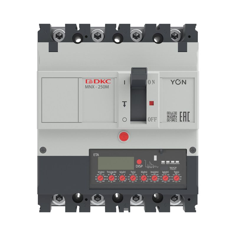  Выключатель автоматический 4P 40А 100кА pro MNX250M при AC415V расцепитель ETA YON MNX250M4PETA0040 фото в каталоге от BTSprom.by