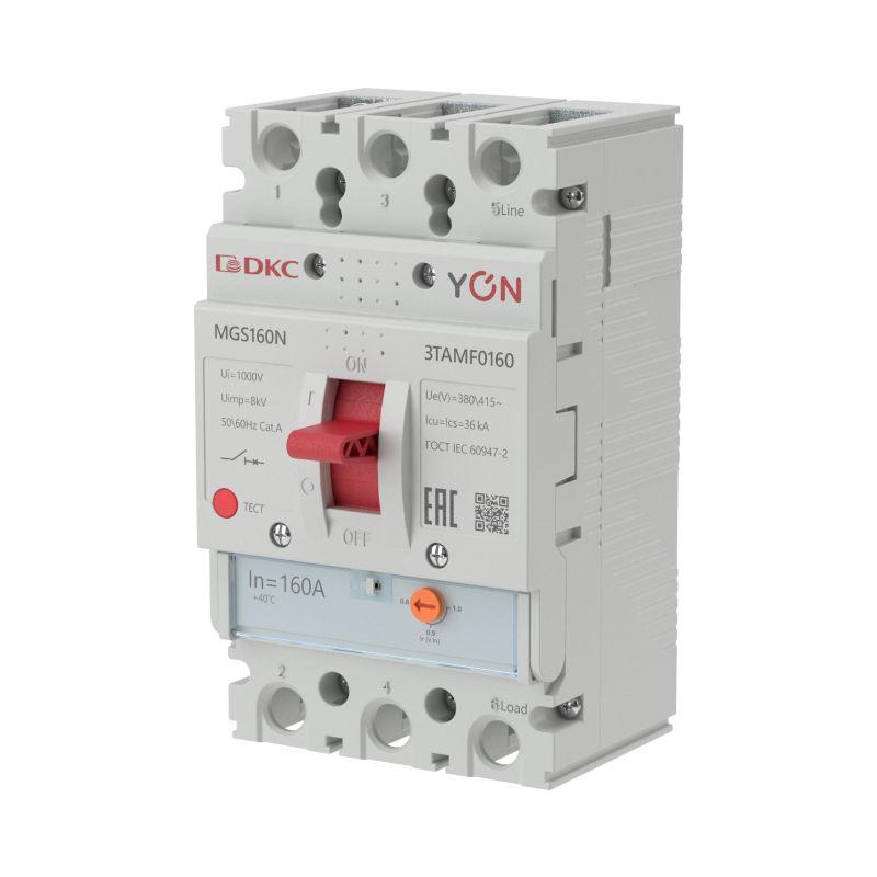 выключатель автоматический в литом корпусе yon mgs160 3p 128-160а 36ка yon mgs160n-3tamf0160 от BTSprom.by выключатель автоматический в литом корпусе yon mgs160 3p 128-160а 36ка yon mgs160n-3tamf0160 от BTSprom.by