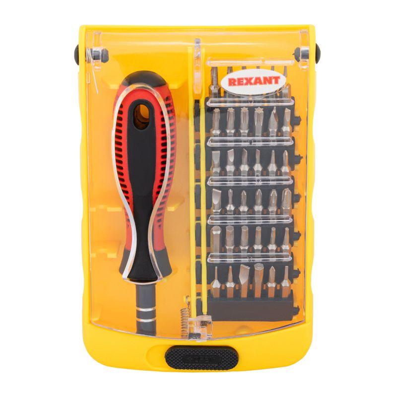  Набор отверток для точечных работ (37 предметов) REXANT 12-4702 фото в каталоге от BTSprom.by