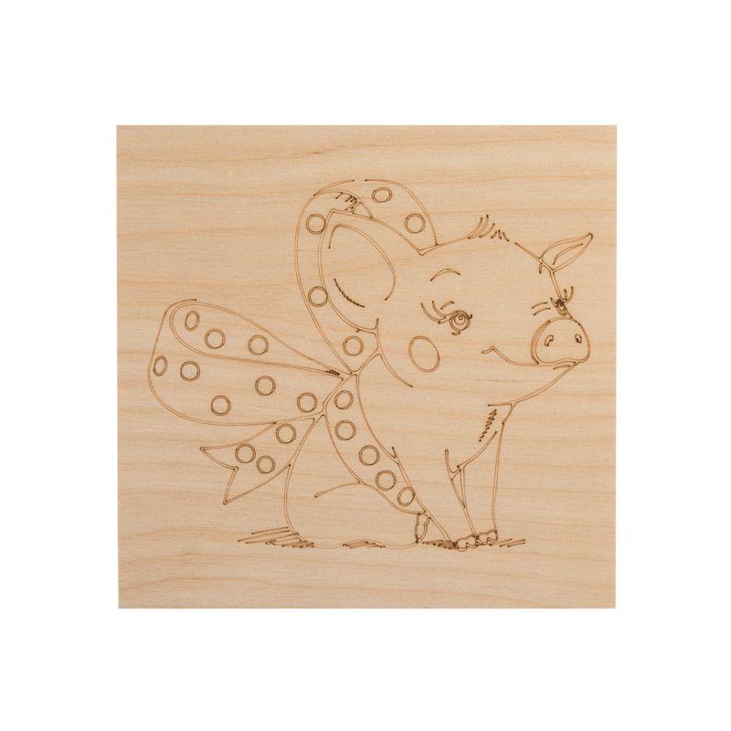  Набор досок для выжигания "Малыши зверята" 150х150мм пакет (уп.5шт) Rexant 12-0933 фото в каталоге от BTSprom.by