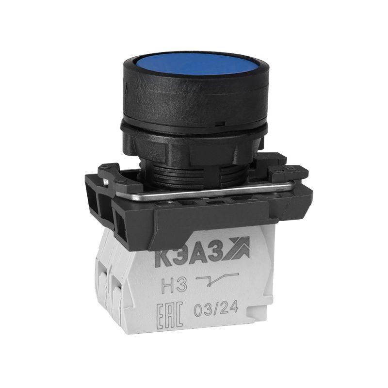 кнопка кме4520м син. 2но+0нз цилиндр ip54 кэаз 354383 от BTSprom.by