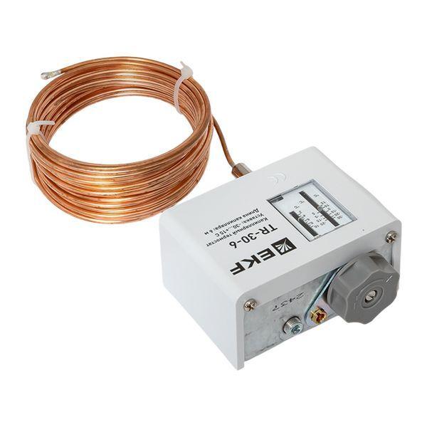  Реле температуры (термостат) капилляр 6м EKF TR-30-6 фото в каталоге от BTSprom.by