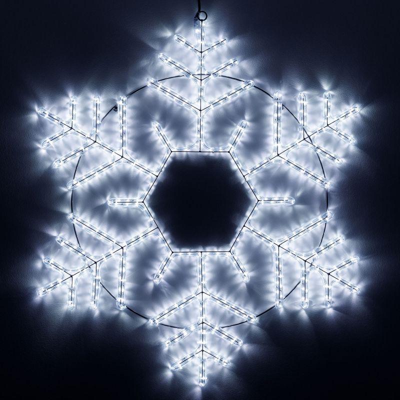фигура ard-snowflake-m10-1000x900-504led white (230в 31вт) (ip65) ardecoled 034258 от BTSprom.by