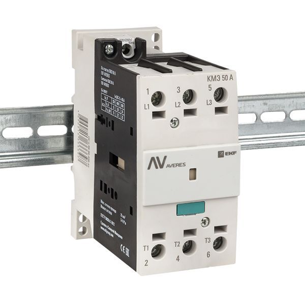  Контактор КМЭ 50А кат. 230В AC AVERES EKF ctr-s-50-00-230-av фото в каталоге от BTSprom.by