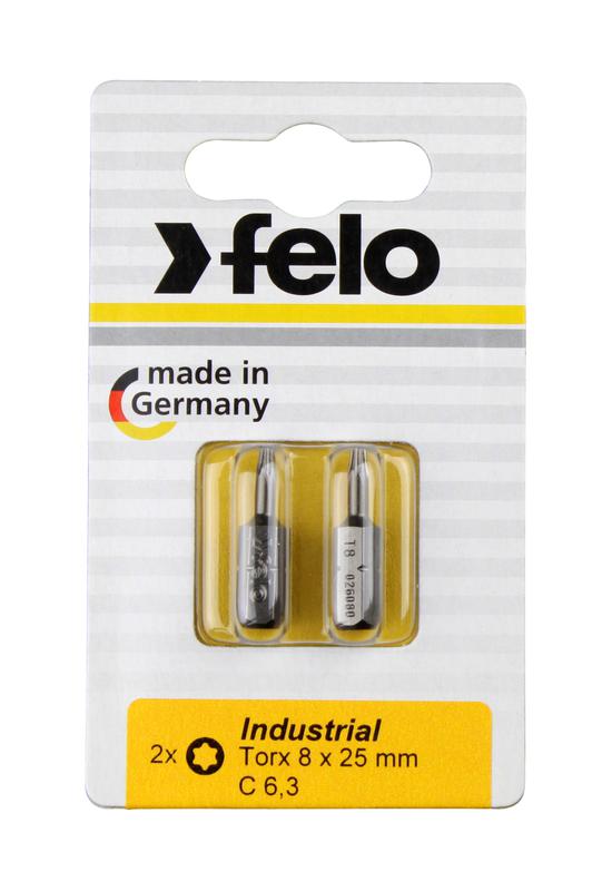 бита industrial tx 9х25 на блистере (уп.2шт) felo 02609036 от BTSprom.by