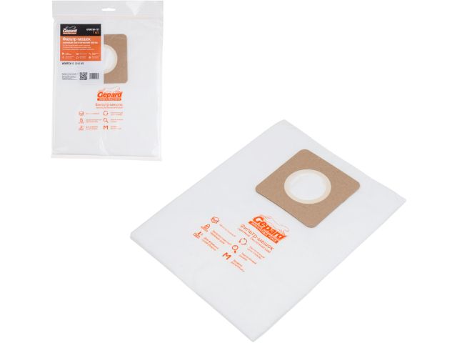 мешок для пылесоса wortex vc 3016 ws сменный улучшенный gepard gp90190-121 от BTSprom.by