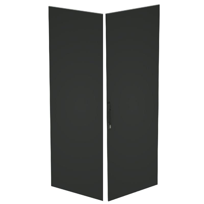 дверь двойная сплошная it-cqe 2200х800 ral7035 dkc rgitcped2280 от BTSprom.by