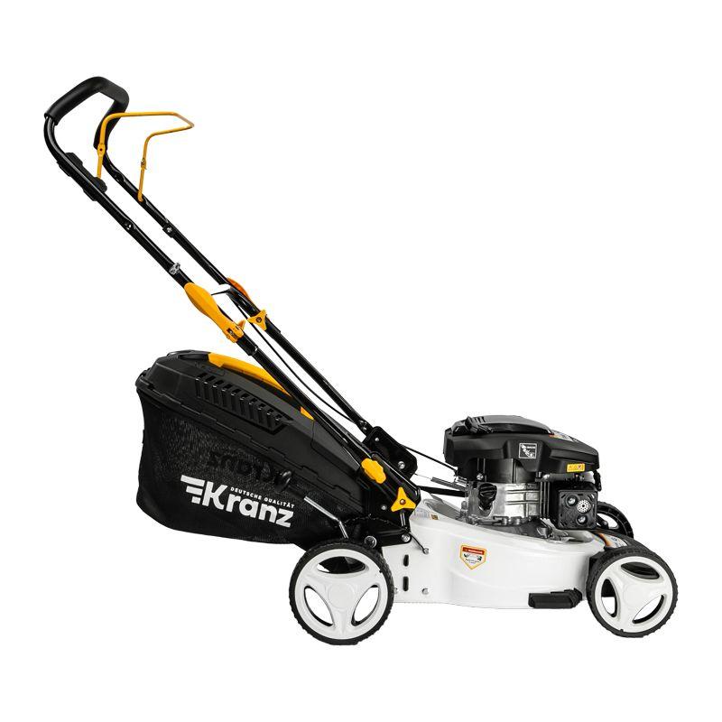  Газонокосилка бензиновая KR-430NSP несамоходная 150куб.см 43см Kranz KR-16-1235 фото в каталоге от BTSprom.by
