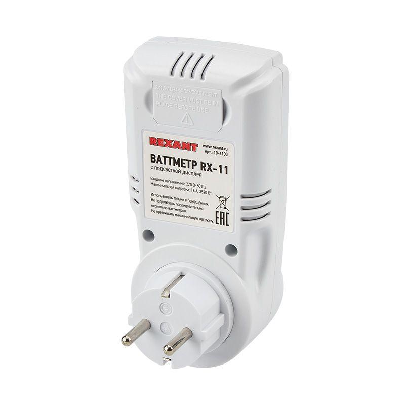  Ваттметр с подсветкой RX-11 Rexant 10-6100 фото в каталоге от BTSprom.by