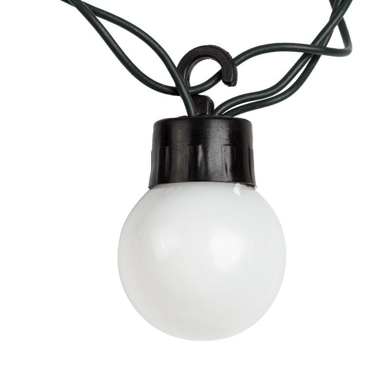  Гирлянда светодиодная "Шарики" 5м d30мм 25LED RGB 6Вт 220-240В IP20 провод ПВХ темн. зел. Neon-Night 303-569 фото в каталоге от BTSprom.by