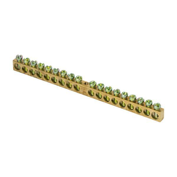 шина pen "ноль-земля" 6х9 18 отвер. латунь крепеж по центру proxima ekf sn0-63-18 от BTSprom.by шина pen "ноль-земля" 6х9 18 отвер. латунь крепеж по центру proxima ekf sn0-63-18 от BTSprom.by