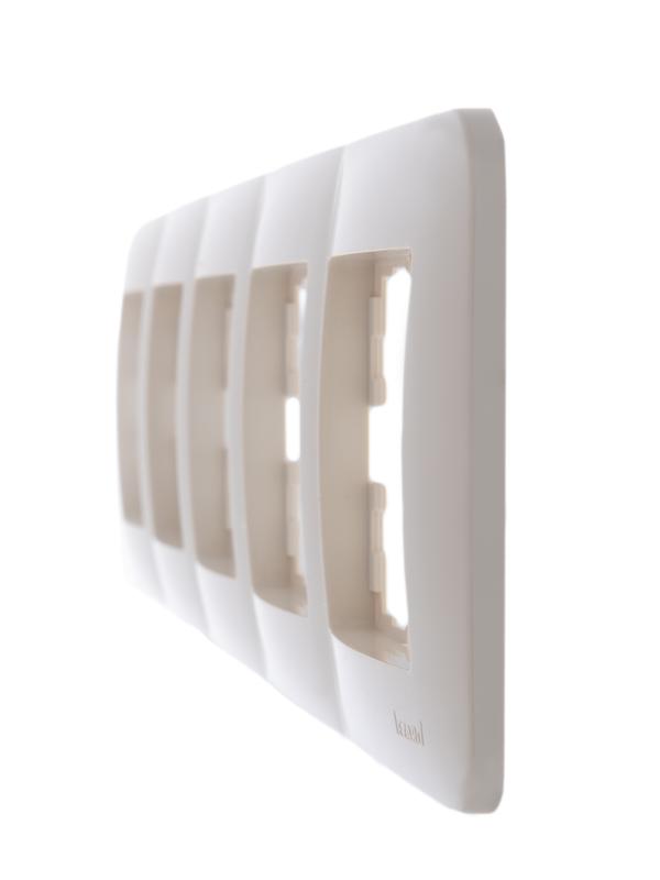  Рамка 5-м Karina Life горизонт. крем. LEZARD 708-0300-150 фото в каталоге от BTSprom.by