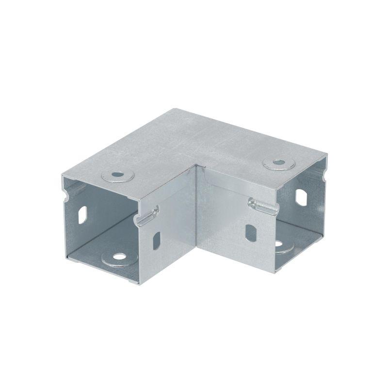 Угол для лотка горизонт. неперфорир. 90град. 50х50 цинк-ламель DKC 39000ZL от BTSprom.by