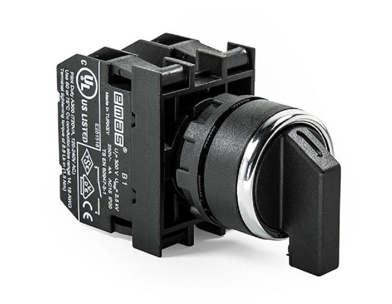 переключатель 0-1 с фиксацией (2но) emas b101s20 от BTSprom.by