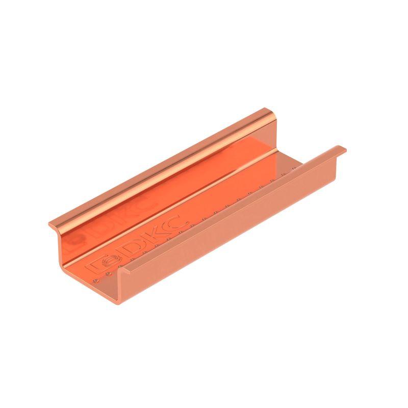 din-рейка 35х15мм l2000 omega 3а с насечкой медь dkc 02145rcu от BTSprom.by