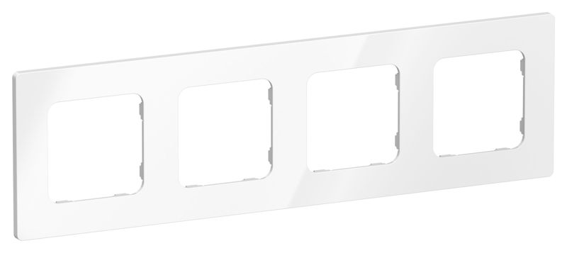рамка 4-м сп flite ру-4-к-флб бел. iek fi-m42-32-20-k01 от BTSprom.by