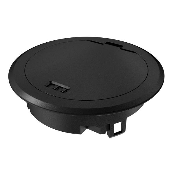 лючок ges r2 пылевлагостойкий ip66 ik10 40х140мм (металл покрытие черное ral 9005) obo 7408847 от BTSprom.by