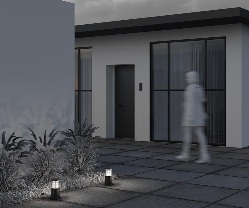  Светильник Bronx 1х60Вт E27 IP54 ландшафтный Maytoni O576FL-01B1 фото в каталоге от BTSprom.by