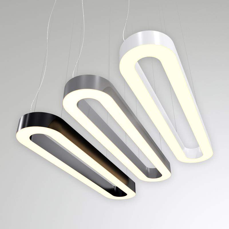 светильник светодиодный rve-lbx-hole-largo-1400-p 82вт 4000к 1400х350х100мм подвесной шир. рассеив.=80мм бел. rvelektro rve00000492 от BTSprom.by