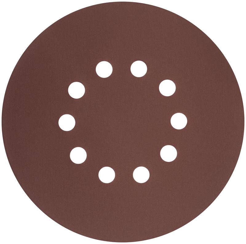 круг шлифовальный с отверст. (липучка) 225мм р 400 алюм./оксидный (уп.5шт) fit 39901 от BTSprom.by