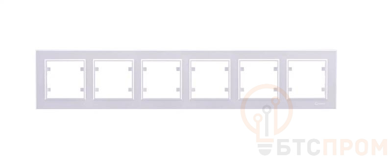 Рамка 6-м Karea горизонт. жемчуж. Makel 56100706 фото в каталоге от BTSprom.by  Рамка 6-м Karea горизонт. жемчуж. Makel 56100706 фото в каталоге от BTSprom.by